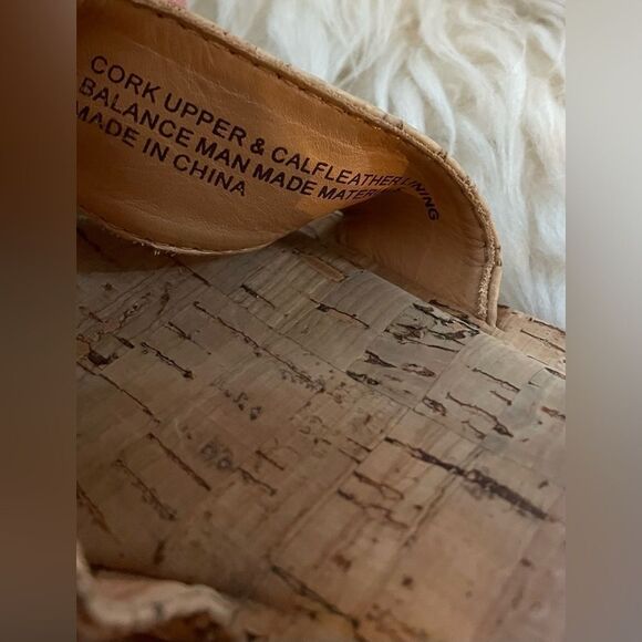 Kork-Ease Cork Platform Wedge Sandals 10/42 - Picture 8 of 8